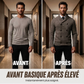 🔥 -50 % | 🧥 Cardigan Homme Col Châle – Double Boutonnage & Style Élégant
