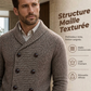 🔥 -50 % | 🧥 Cardigan Homme Col Châle – Double Boutonnage & Style Élégant