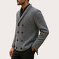 🔥 -50 % | 🧥 Cardigan Homme Col Châle – Double Boutonnage & Style Élégant