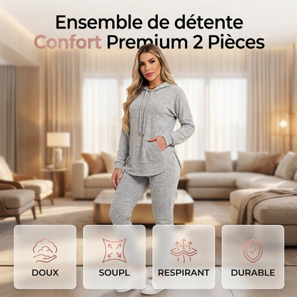 🔥 -50 % | ✨ Ensemble 2 Pièces Femme – Style Décontracté & Confort Chic