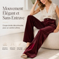 🔥 -50 % | 👖 Pantalon Fluide Femme Taille Haute – Coupe Large & Élégance Décontractée