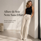 🔥 -50 % | 👖 Pantalon Fluide Femme Taille Haute – Coupe Large & Élégance Décontractée