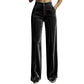 🔥 -50 % | 👖 Pantalon Fluide Femme Taille Haute – Coupe Large & Élégance Décontractée