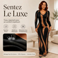 🔥 -50 % | 👗 Robe Longue Imprimée Femme – Coupe Ajustée & Élégance Féminine