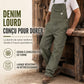 👖 Salopette Denim Homme – Coupe Relax & Style Workwear Multi-Poches