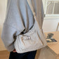 🔥 -50 % | 👜 Sac Cloud Femme à Carreaux – Design Plissé & Grande Capacité