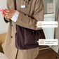 🔥 -50 % | 👜 Sac Cloud Femme à Carreaux – Design Plissé & Grande Capacité