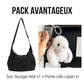 🔥 -50 % | 👜 Sac Cloud Femme à Carreaux – Design Plissé & Grande Capacité