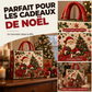 🔥 -50 % | 🎄 Sac Cabas Matelassé de Noël Femme – Design Festif & Grande Capacité