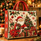 🔥 -50 % | 🎄 Sac Cabas Matelassé de Noël Femme – Design Festif & Grande Capacité