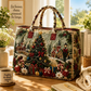 🔥 -50 % | 🎄 Sac Cabas Matelassé de Noël Femme – Design Festif & Grande Capacité
