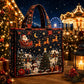 🔥 -50 % | 🎄 Sac Cabas Matelassé de Noël Femme – Design Festif & Grande Capacité