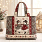 🔥 -50 % | 🎄 Sac Cabas Matelassé de Noël Femme – Design Festif & Grande Capacité