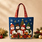 🔥 -50 % | 🎄 Sac Cabas Matelassé de Noël Femme – Design Festif & Grande Capacité