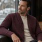 Cardigan en tricot décontracté à boutons pour homme
