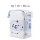 Sac de rangement compressible antibactérien pour vêtements et couettes