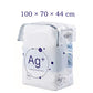 Sac de rangement compressible antibactérien pour vêtements et couettes