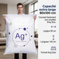 Sac de rangement compressible antibactérien pour vêtements et couettes